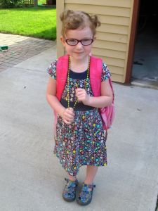 Abby's First Day of School