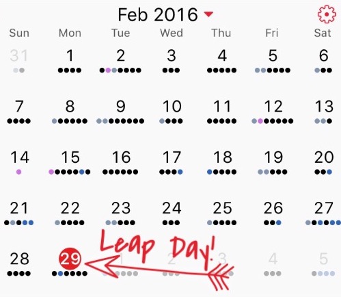 Leap Day Pic 2016